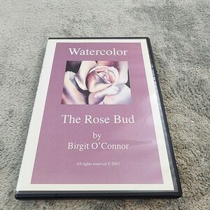 Watercolor‎ The Rose Bud Birgit O'Connor Art teaching dvd